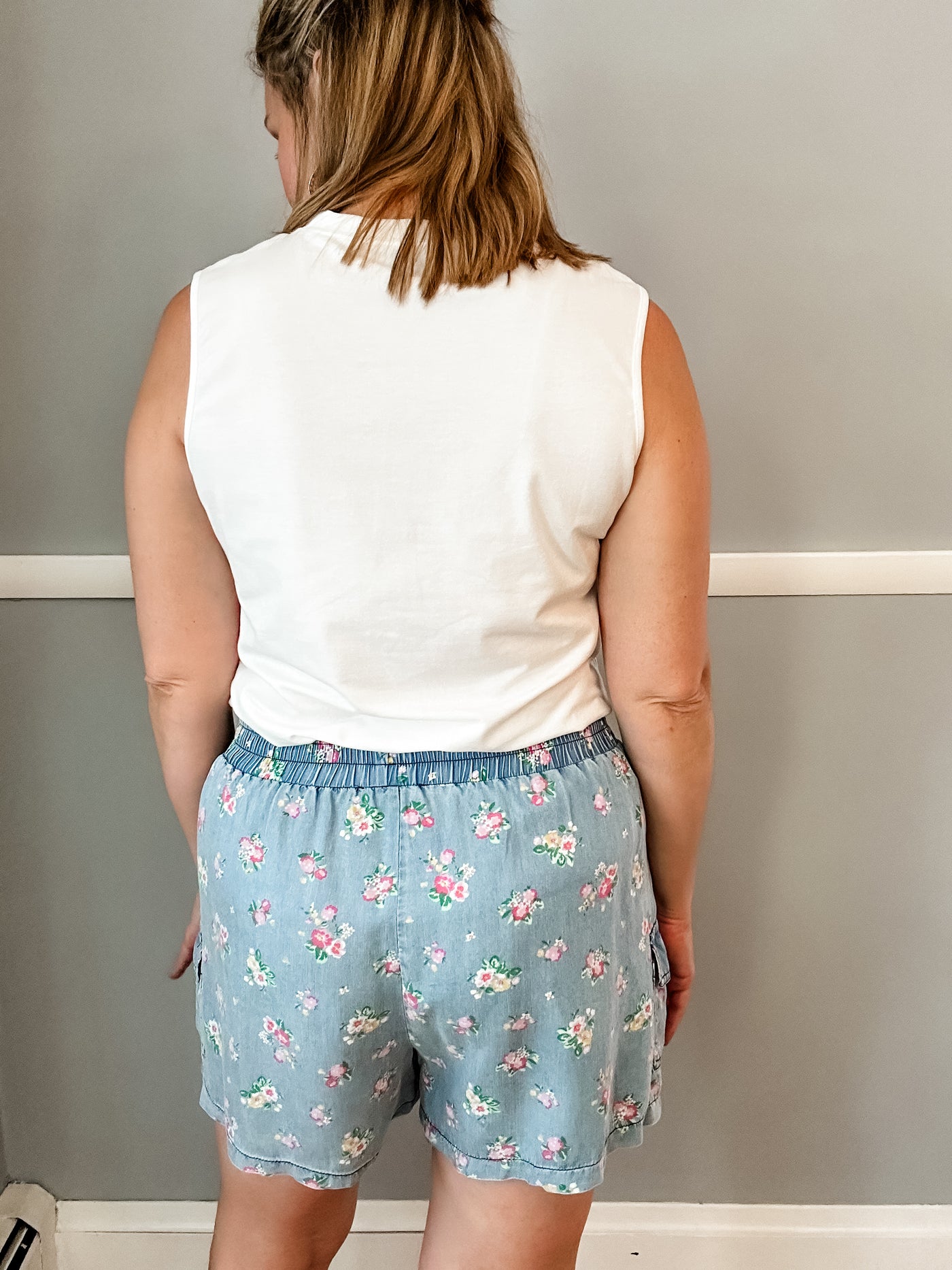 Floral Print Shorts