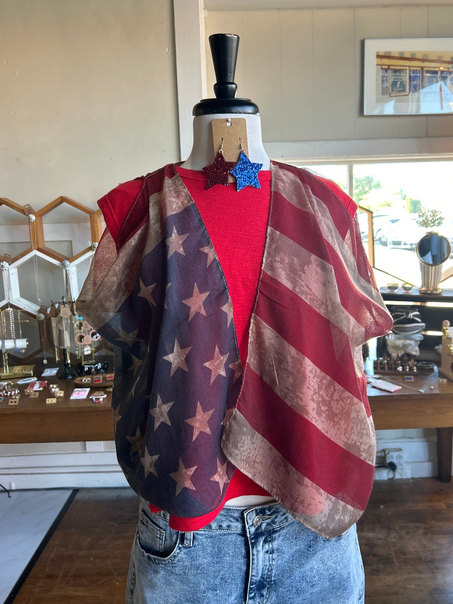 Patriotic Shawl