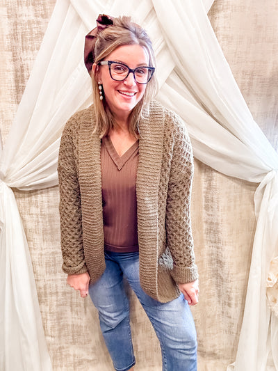 Olive Cardigan