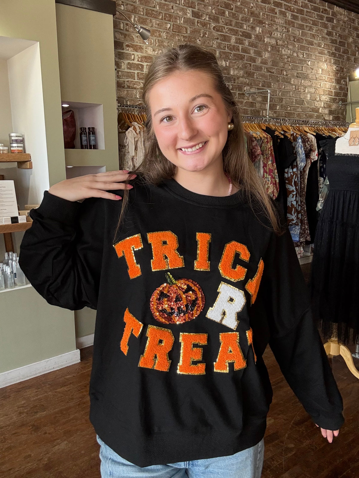 Trick or Treat Sweatshirt