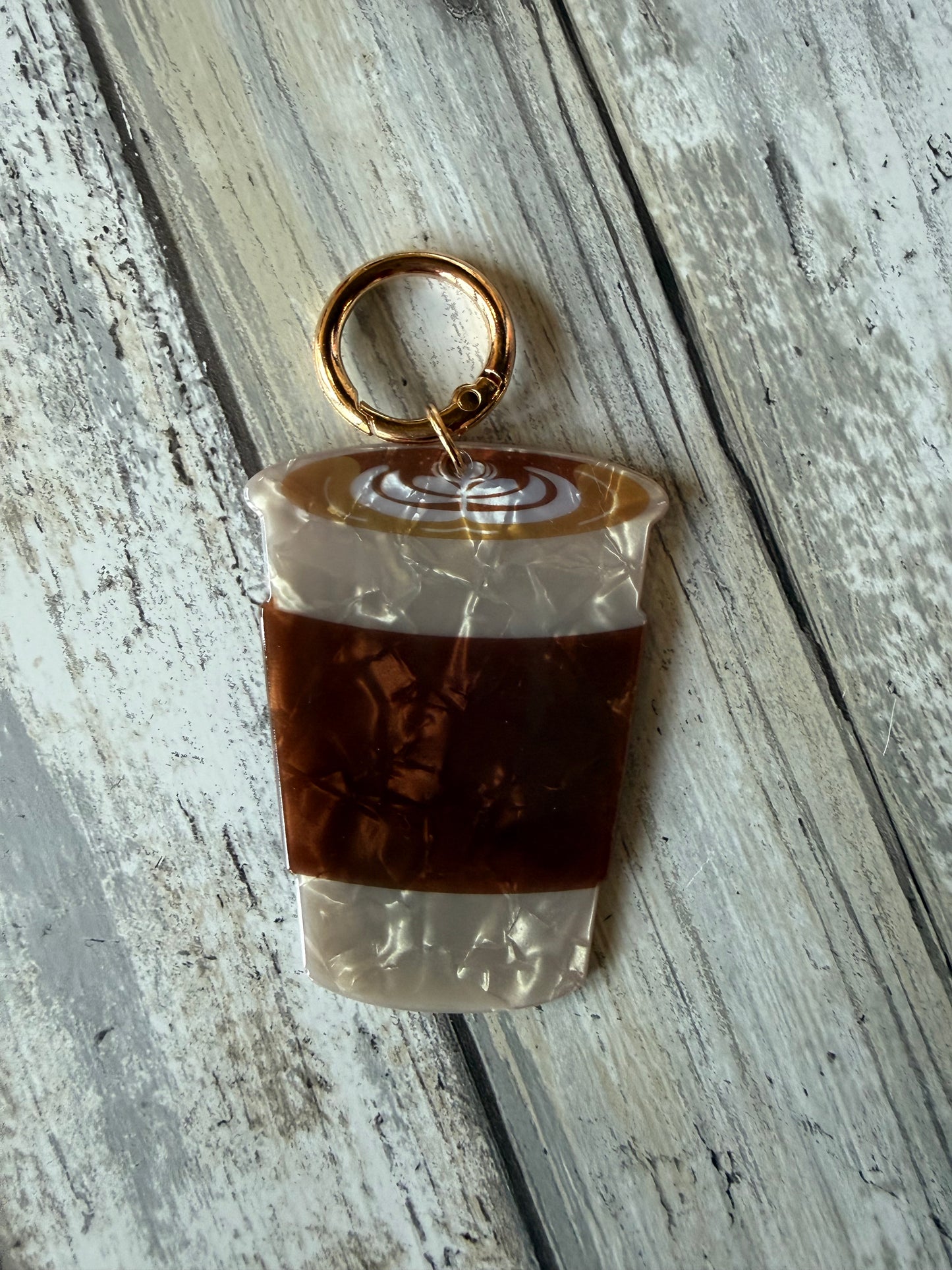 Latte Keychain