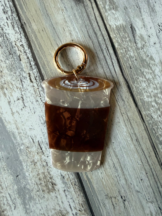 Latte Keychain