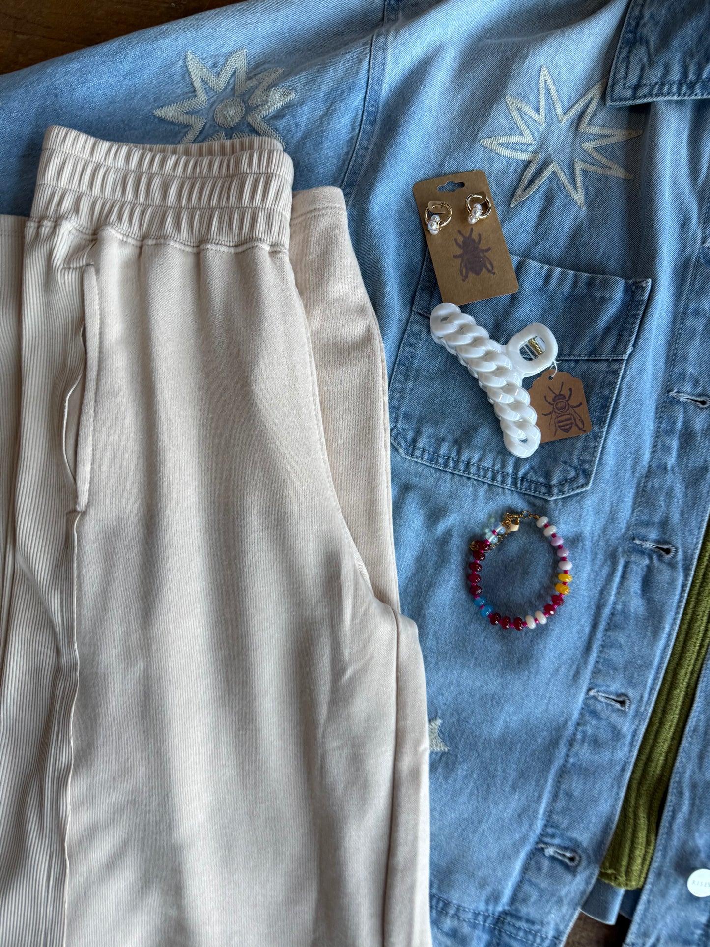 Emery Sweatpants - Light Khaki