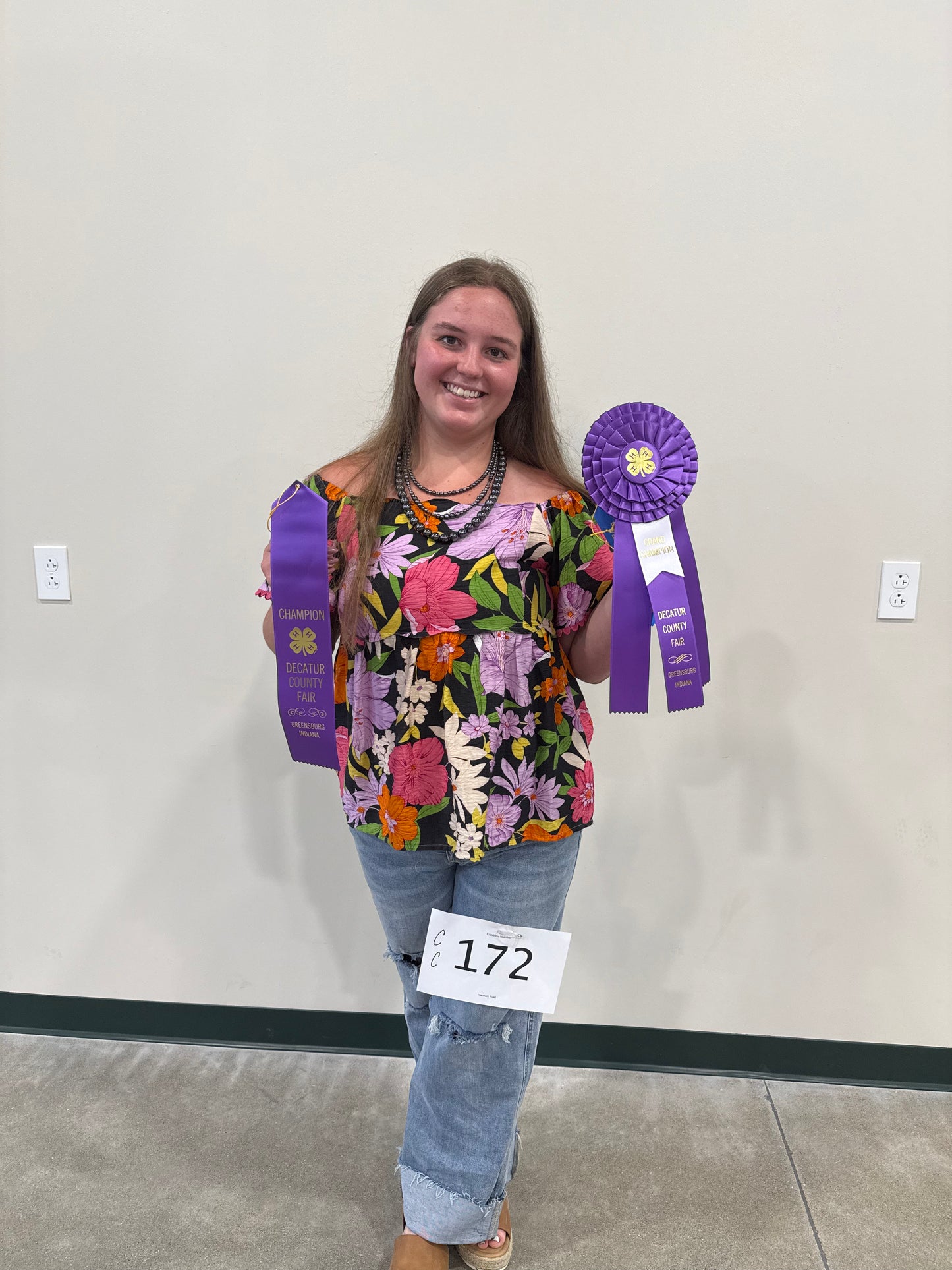 Floral Print Babydoll Top - Black Mix