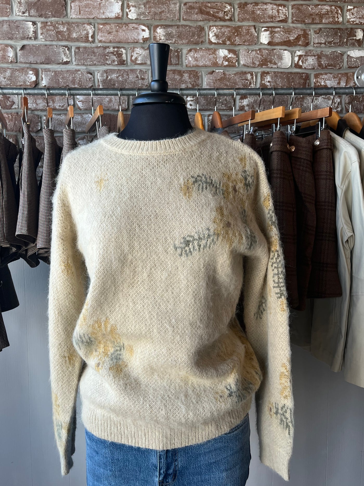 Floral Pullover Sweater