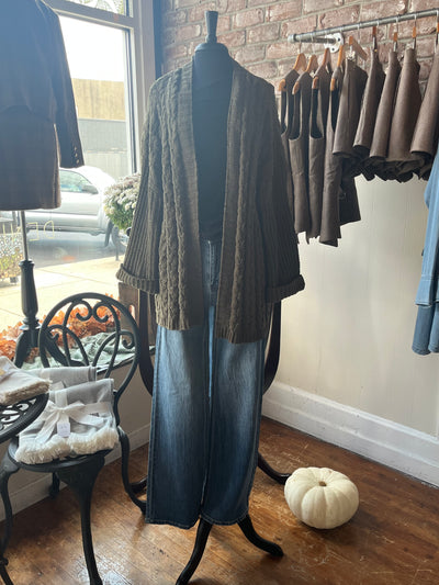 Hunter Green Cardigan