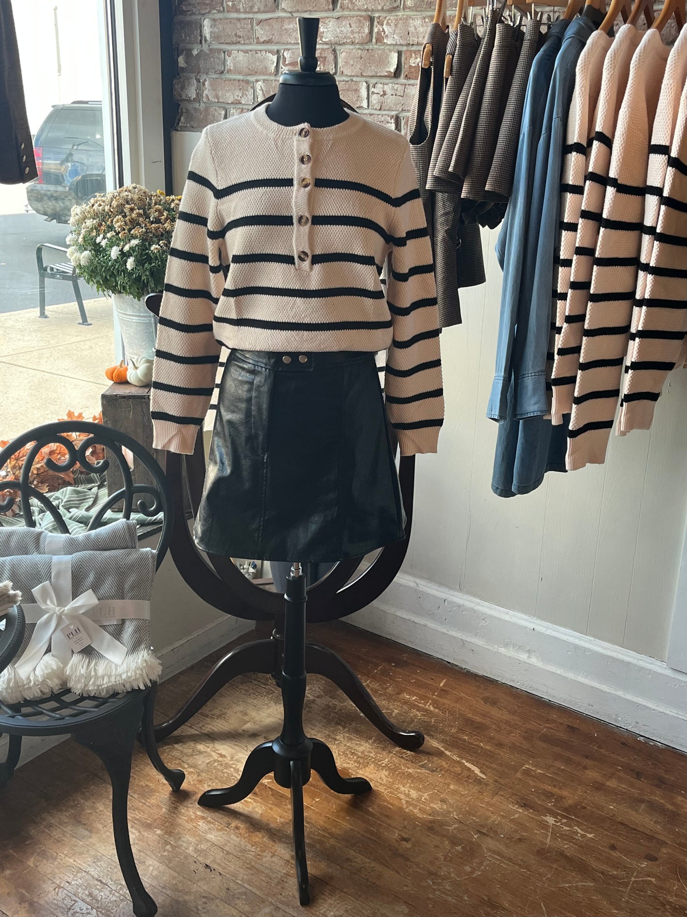 Striped Pullover Sweater