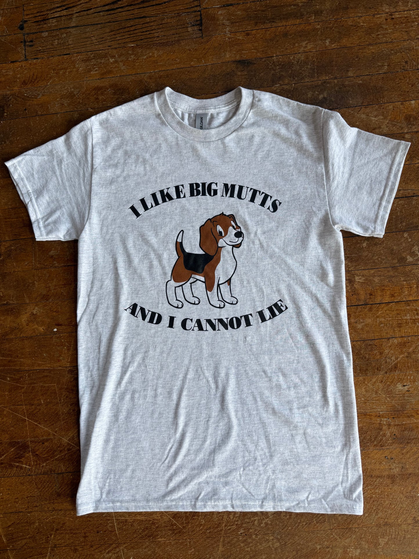 Light Grey Mutts T-Shirt - PAWS FOR A CAUSE