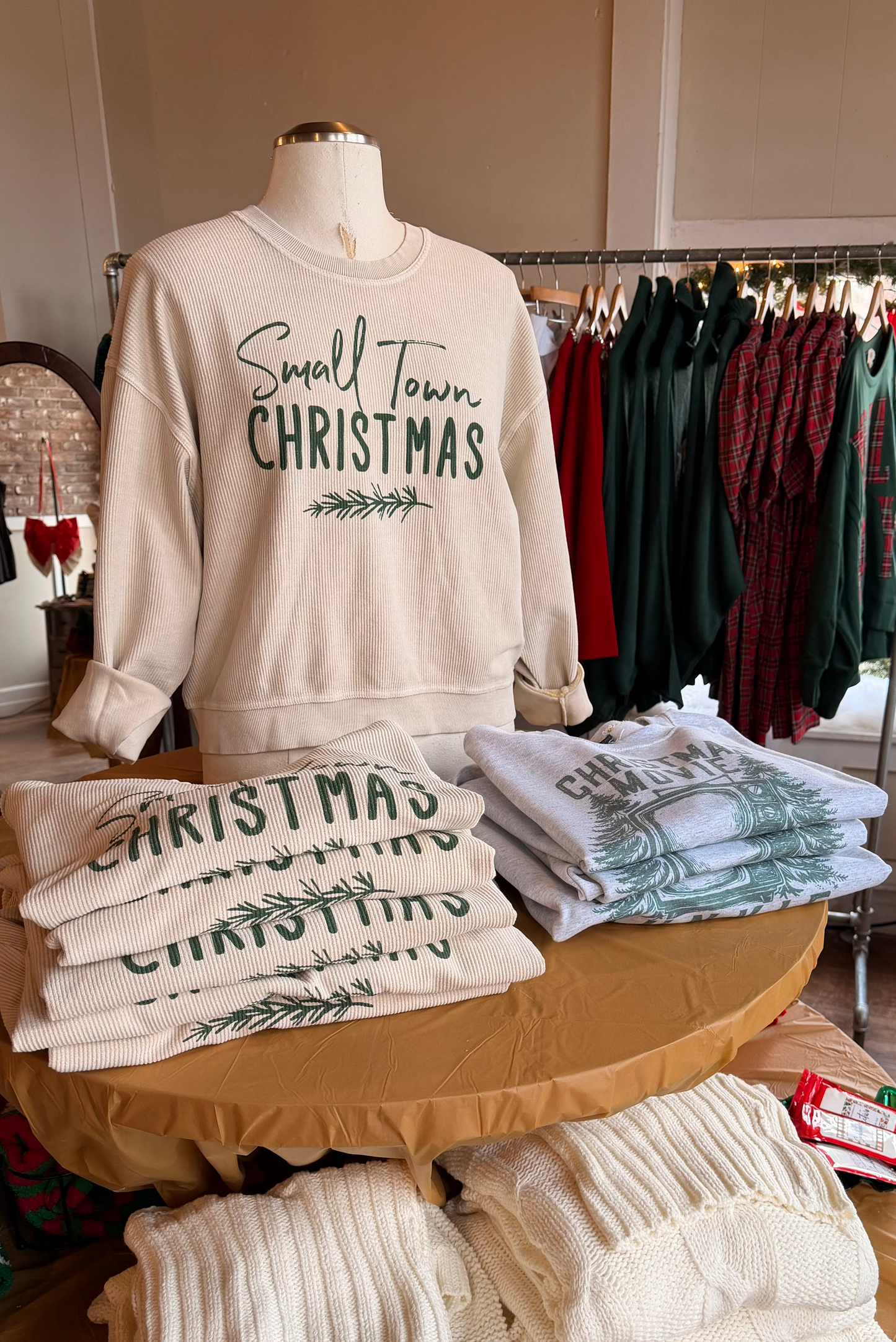 Small Town Christmas Crewneck