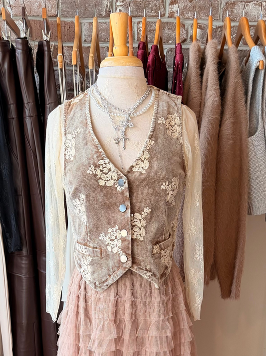 Sheer Lace Long Sleeve