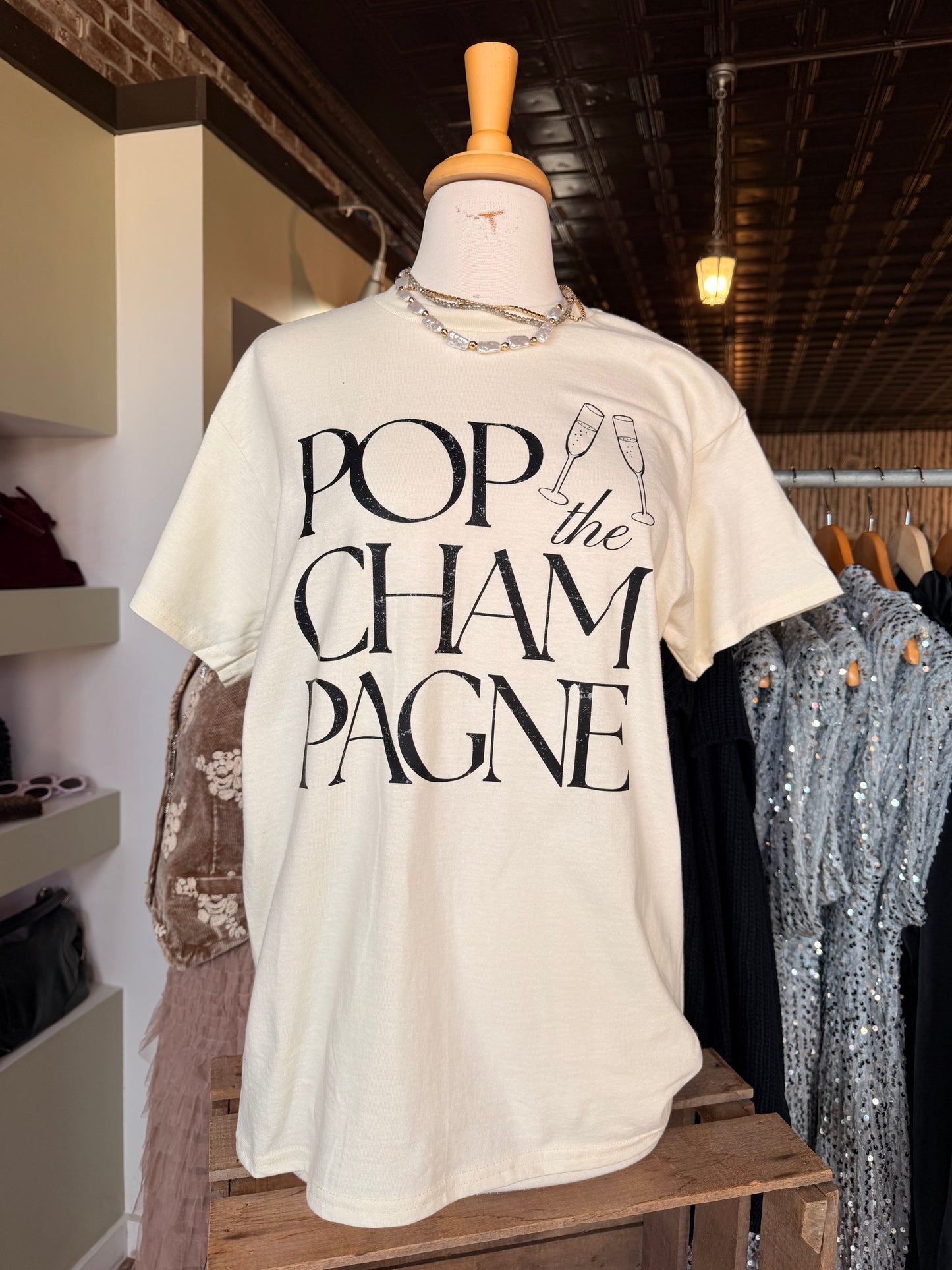 Pop Champagne Tee
