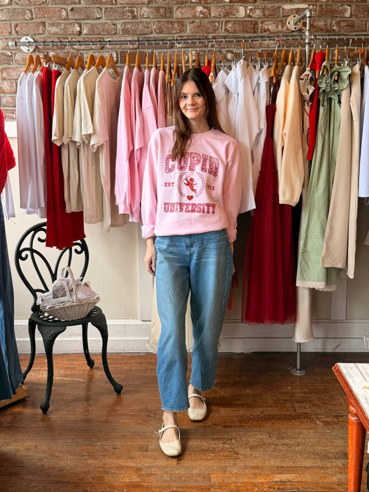 Cupid University Crewneck
