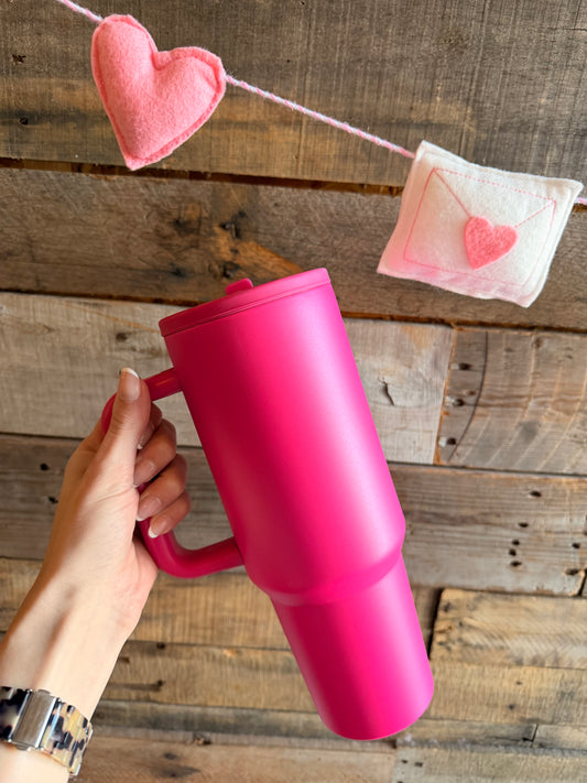 Hot Pink Tumbler