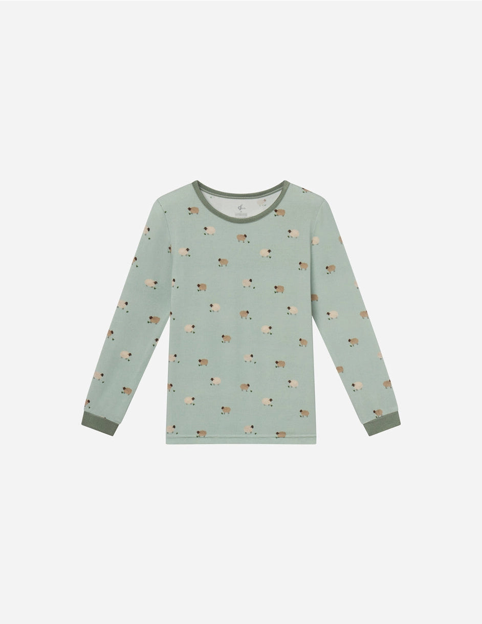Lamb Bamboo Kids Pajama Set
