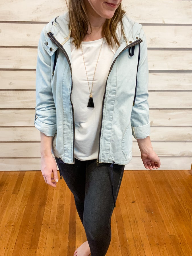 Lightweight Chambray Jacket