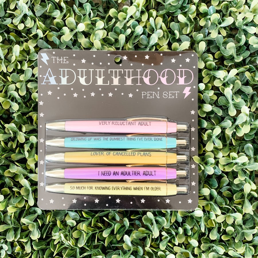 The Adulthood Pen Set