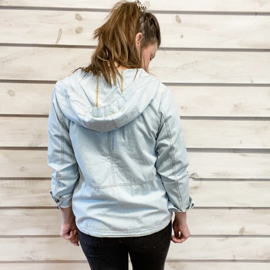 Lightweight Chambray Jacket