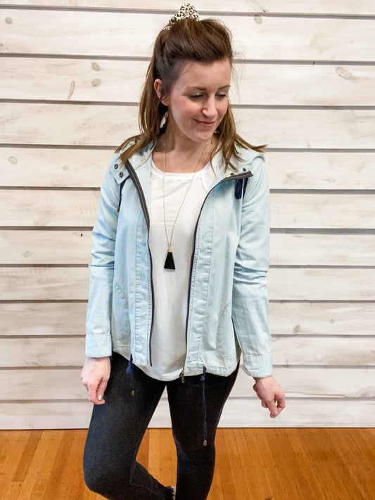 Lightweight Chambray Jacket