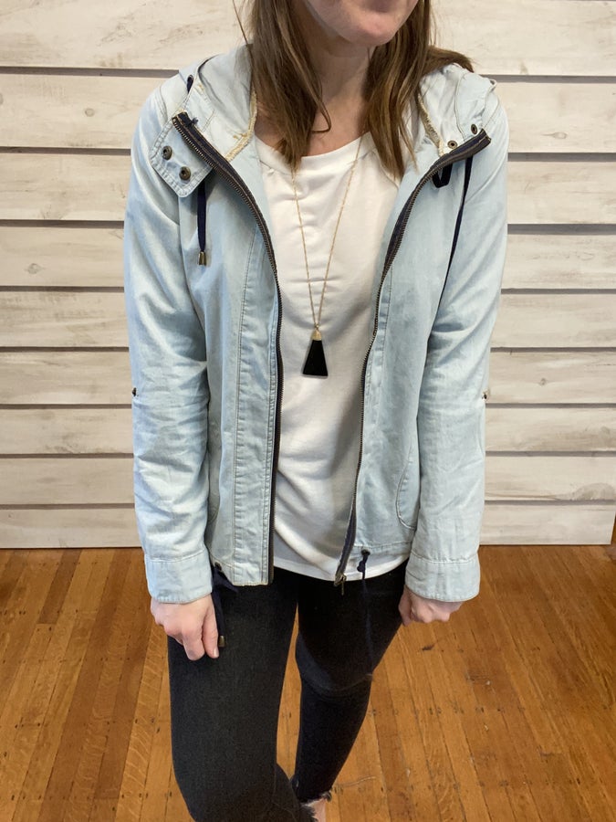 Lightweight Chambray Jacket