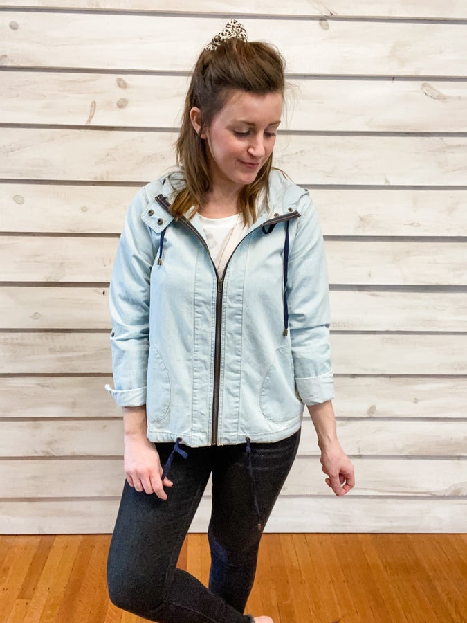 Lightweight Chambray Jacket