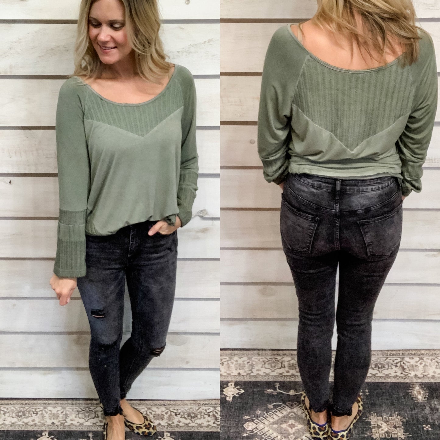 Black Distressed Skinny Jeans