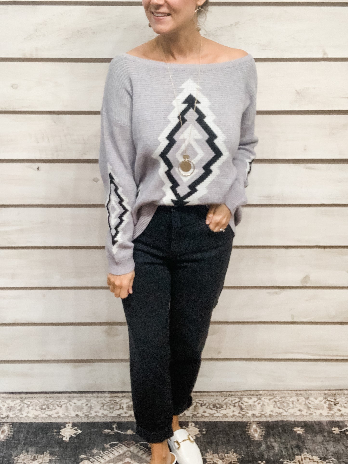 Black High Rise Mom Jeans