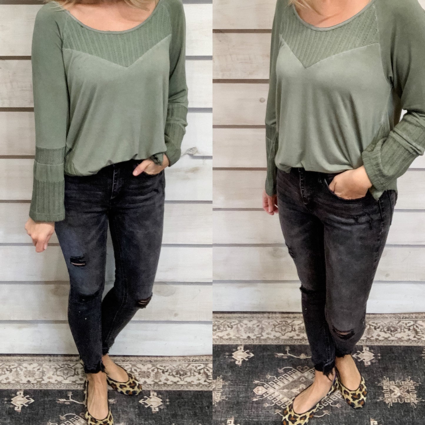Black Distressed Skinny Jeans