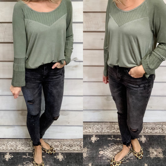 Black Distressed Skinny Jeans