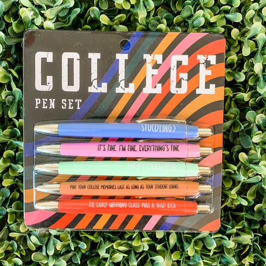College Pen Set