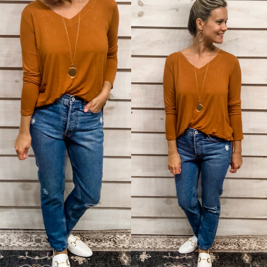 Mid Rise Boyfriend Jeans
